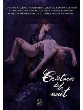 L'anthologie fantastique Créatures de la nuit est disponible à Ciel rouge Dijon