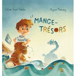 L'album illustré Le mange-trésors de Saint-Charle et Martinez est disponible à Ciel rouge Dijon