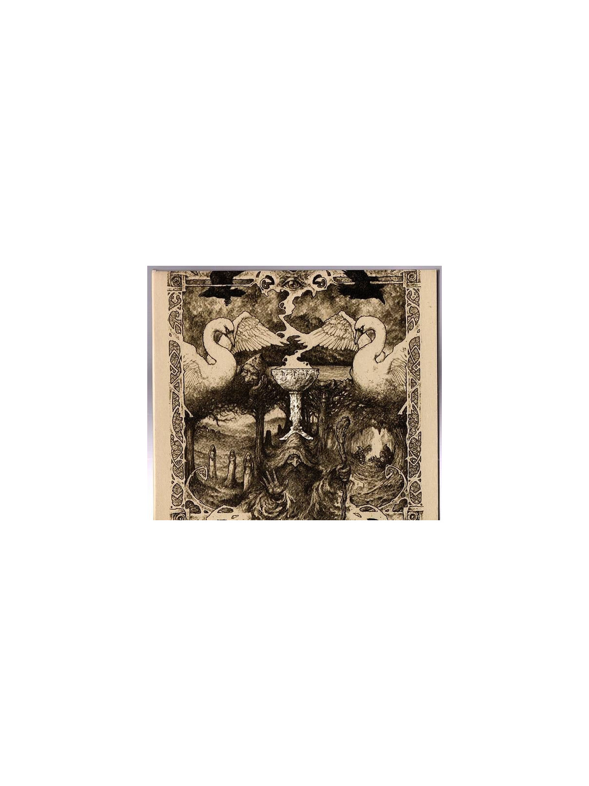 Le cd neofolk Fire in the white stone de Wolcensmen est disponible en occasion à Ciel rouge Dijon
