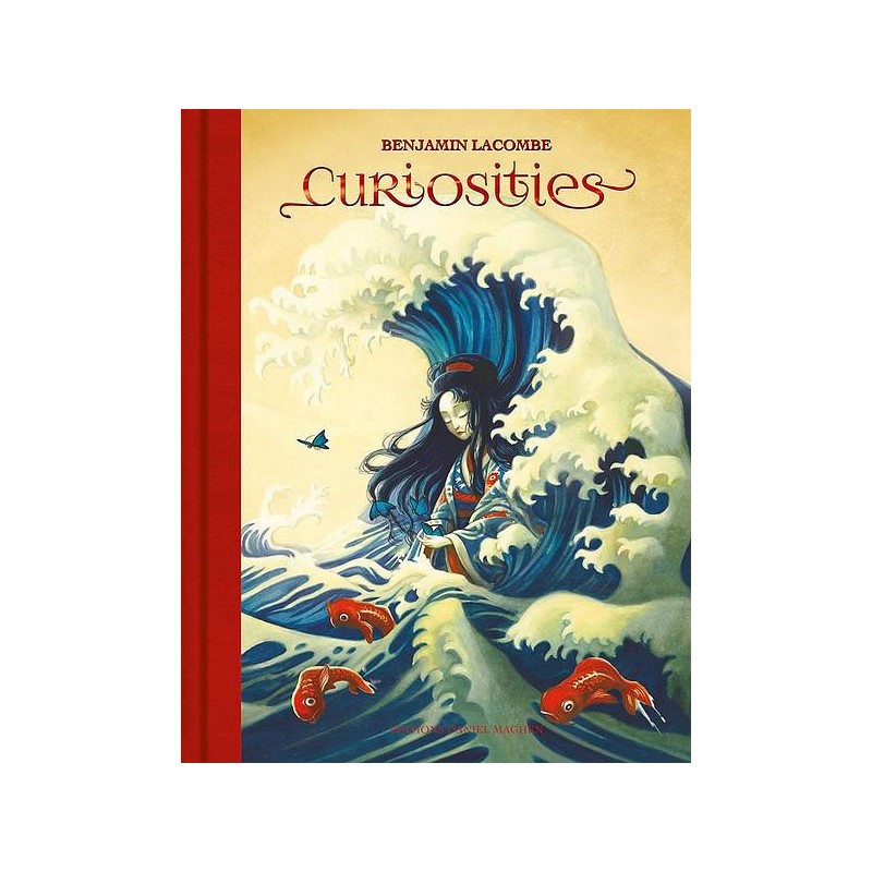 Le beau livre sur l'art de Benjamin Lacombe Curiosities est disponible dans une nouvelle version à Ciel rouge Dijon