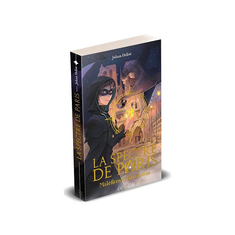 Le livre fantasy jeunesse La spectre de Paris de Johan Heliot est disponible à Ciel rouge Dijon