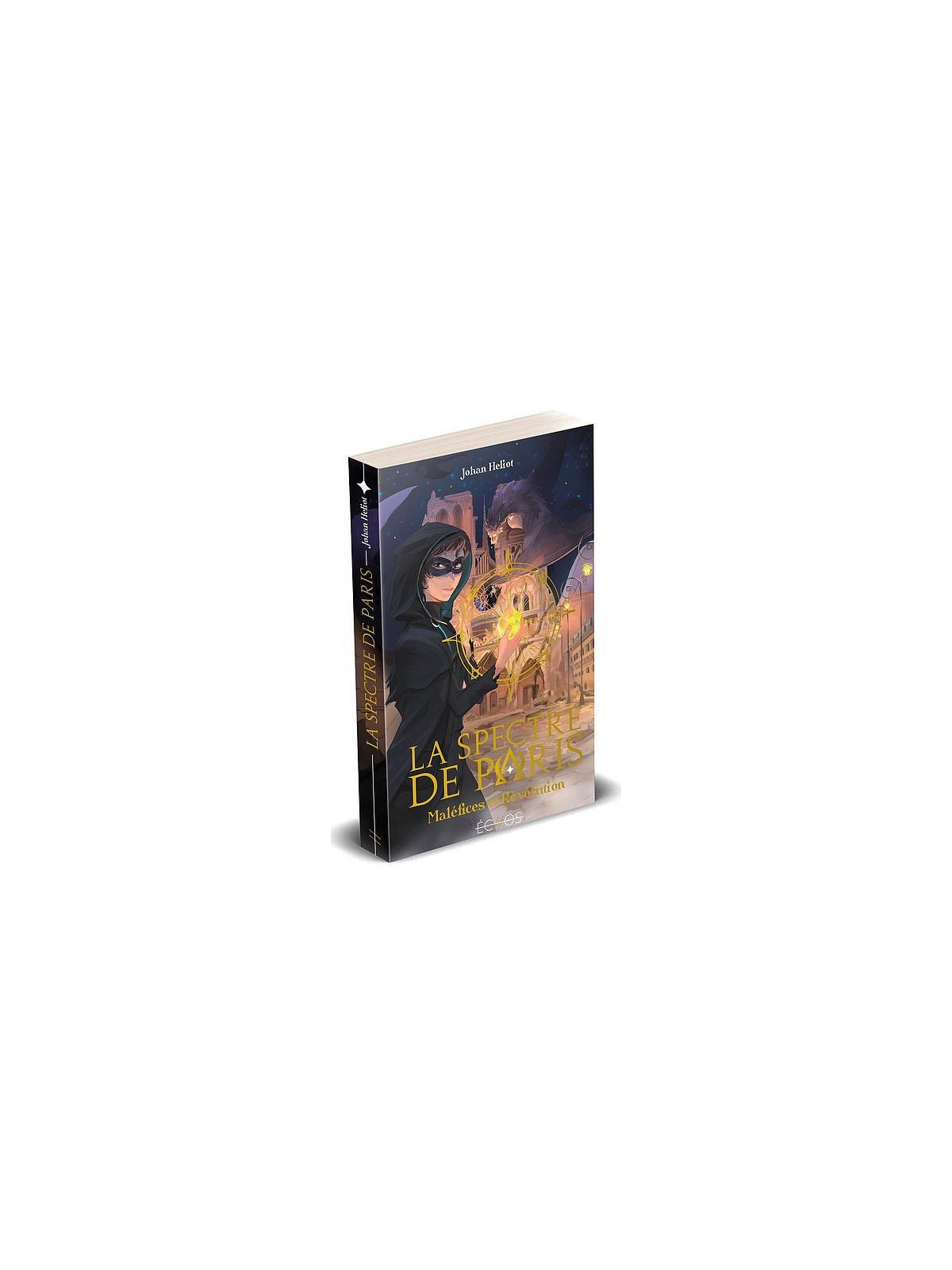 Le livre fantasy jeunesse La spectre de Paris de Johan Heliot est disponible à Ciel rouge Dijon