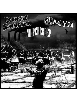 Le disque de Dernière sommation / Anonyma / Nippercreep est disponible en vinyle à Ciel rouge, disquaire à Dijon