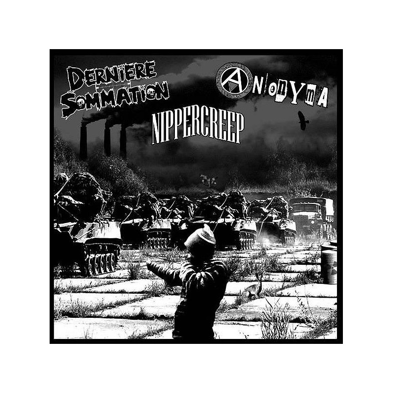 Le disque de Dernière sommation / Anonyma / Nippercreep est disponible en vinyle à Ciel rouge, disquaire à Dijon