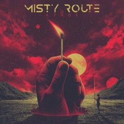Le disque de Misty route : Ethos est disponible en vinyle à Ciel rouge, disquaire à Dijon