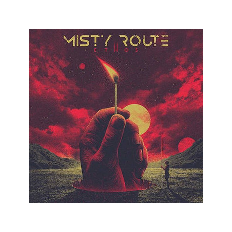 Le disque de Misty route : Ethos est disponible en vinyle à Ciel rouge, disquaire à Dijon