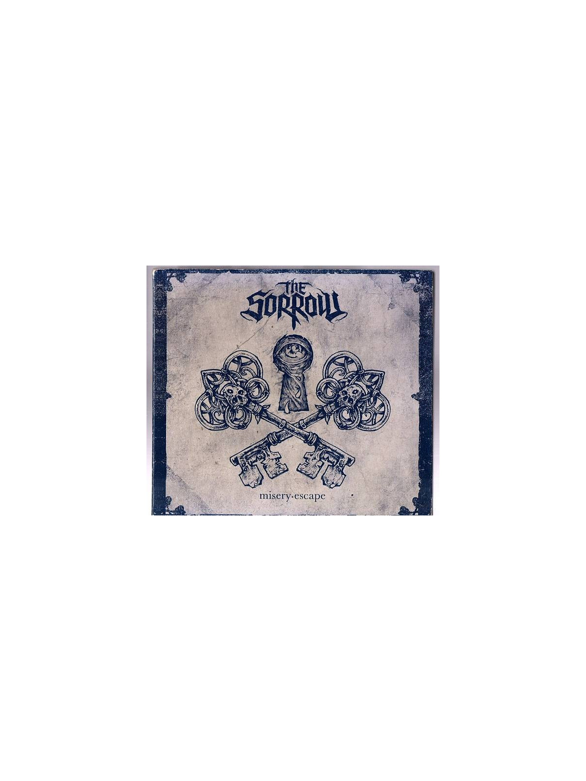 Le cd metalcore Misery-escape de The sorrow est disponible à Ciel rouge Dijon