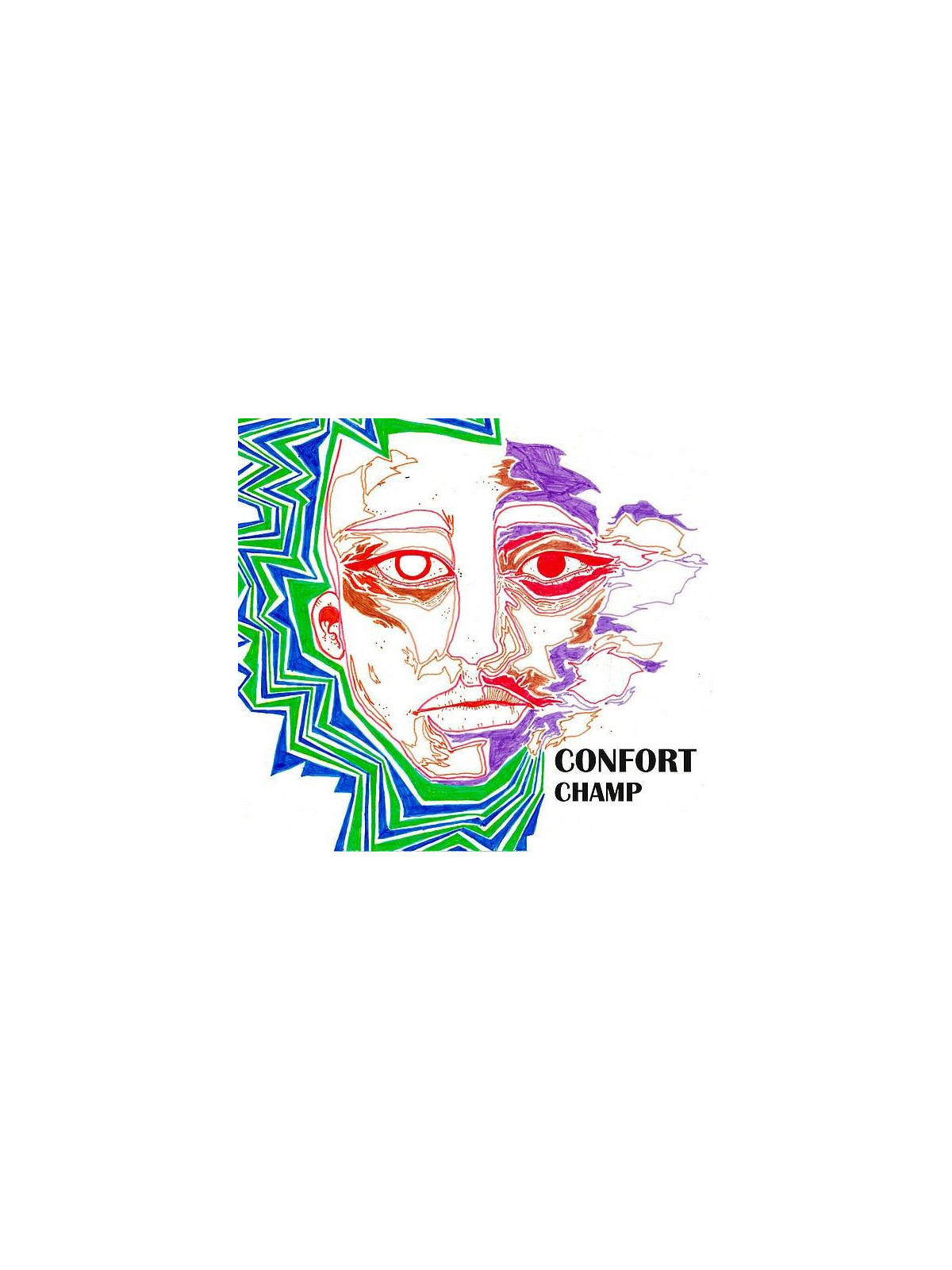 Le disque de Confort : Champ est disponible en cd à Ciel rouge, disquaire à Dijon