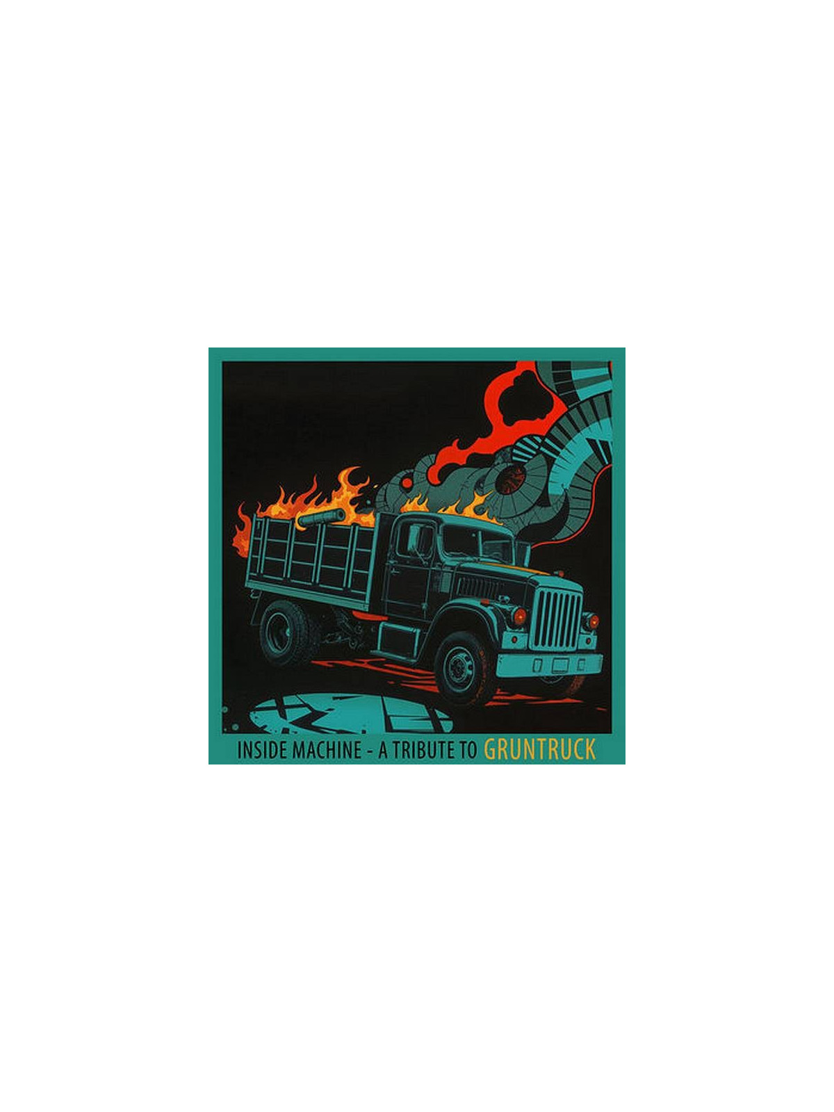 Le disque A l'intérieur de la machine - hommage à Gruntruck est disponible en cd à Ciel rouge, disquaire à Dijon