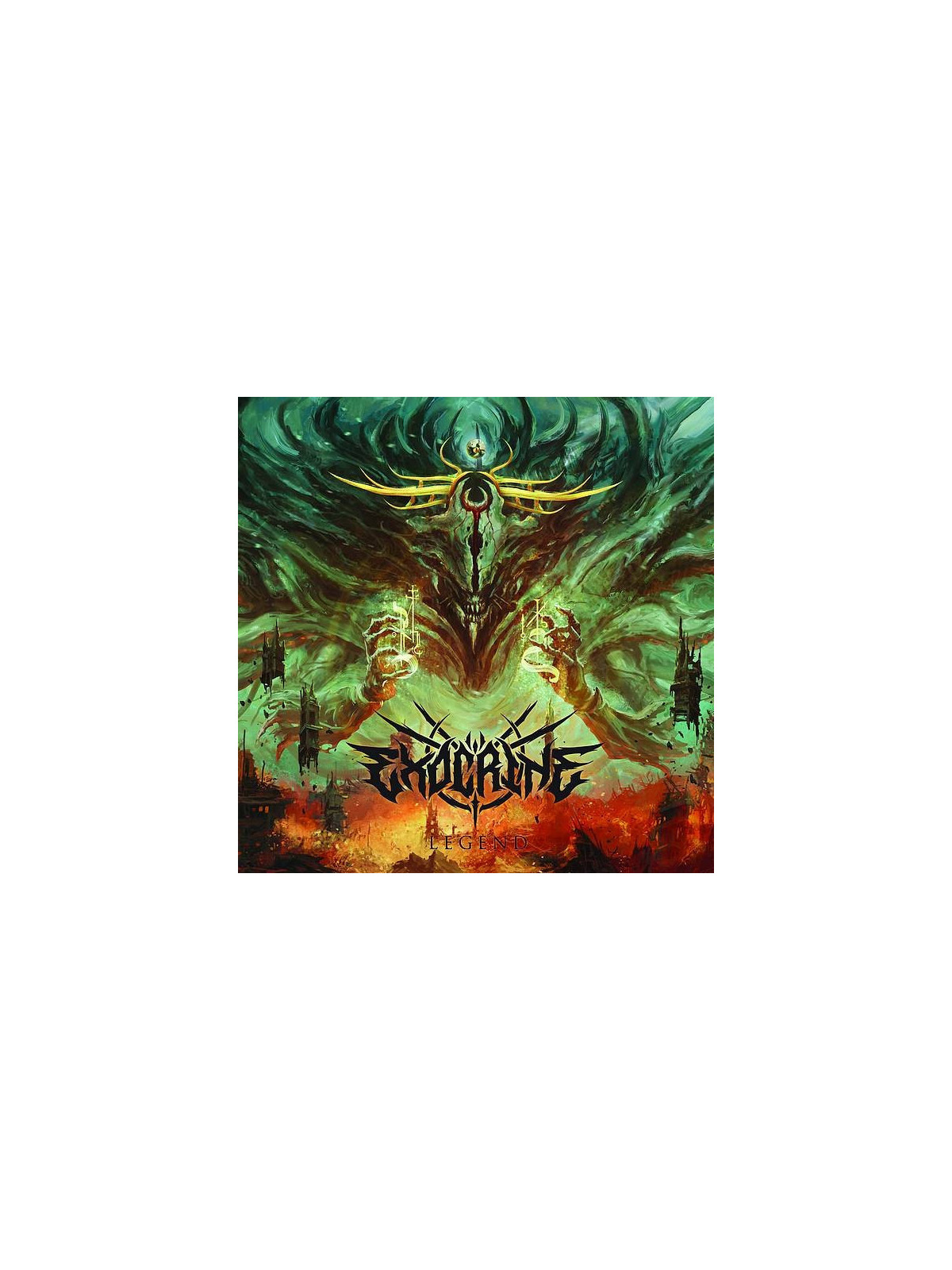 Le disque deExocrine : Legend est disponible en vinyle à Ciel rouge, disquaire à Dijon
