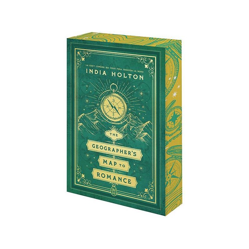 Le livre fantasy The geographer's map to romance de India Holton est disponible à Ciel rouge Dijon