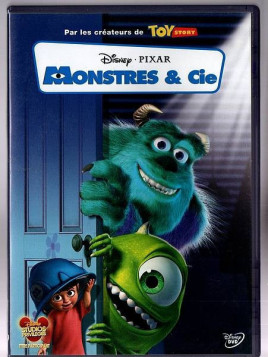 Le film dePete Docter, David Silverman & Lee Unkrich : Monstres & Cie est en stock en dvd au magasin Ciel rouge à Dijon