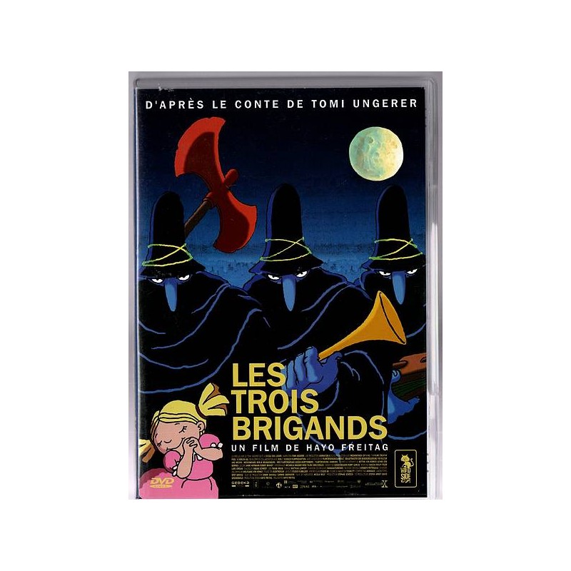 Le film deHayo Freitag : Les trois brigands est en stock en dvd au magasin Ciel rouge à Dijon