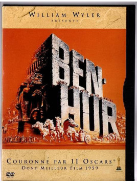 Le film de William Wyler : Ben-Hur est en stock en dvd au magasin Ciel rouge à Dijon