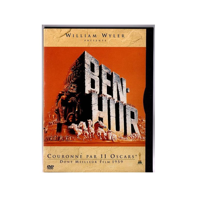 Le film de William Wyler : Ben-Hur est en stock en dvd au magasin Ciel rouge à Dijon