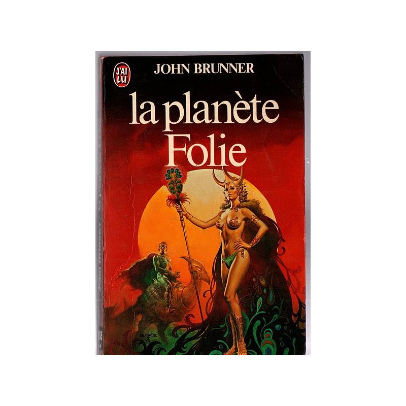 Le livre de sf La planète folie de John Brunner est disponible en occasion à Ciel rouge Dijon