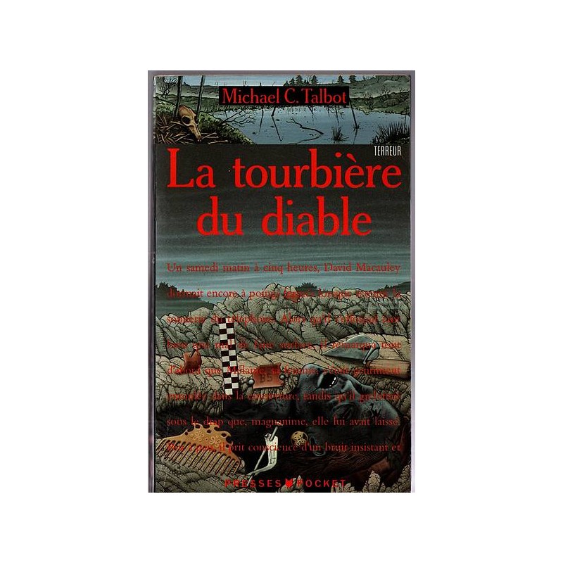 Le livre fantastique La tourbière du diable de Michaël Talbot est disponible en occasion à Ciel rouge Dijon