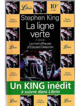 La partie 4 du livre fantastique La ligne verte de Stephen King est disponible en occasion à Ciel rouge Dijon