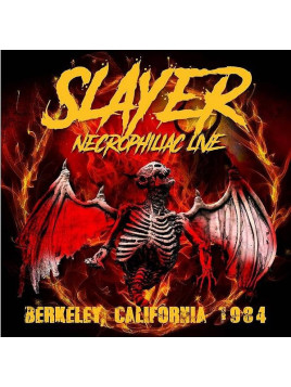 Le disque de Slayer : Necrophiliac live – Berkeley, California 1984 est en stock en CD à Ciel rouge, disquaire à Dijon