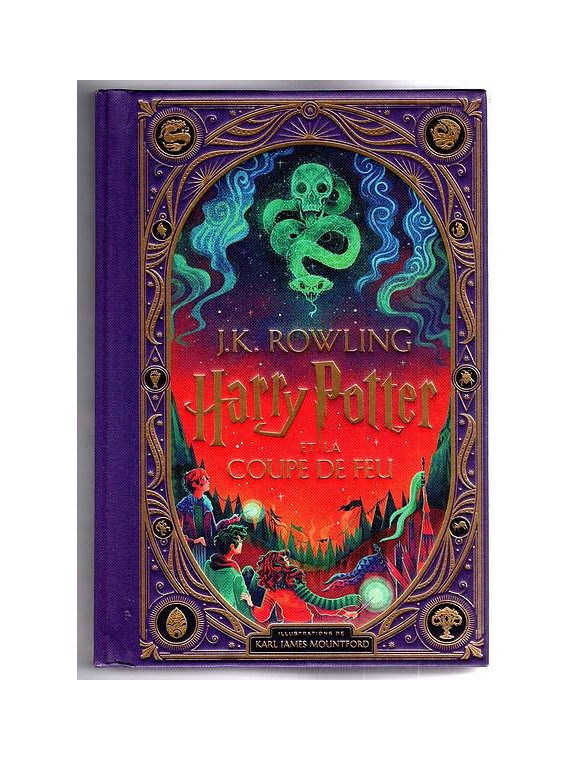 le livre de J. K. Rowling / Karl James Mountford : Harry Potter 4 : Harry Potter et la coupe de feu est en stock à ciel rouge