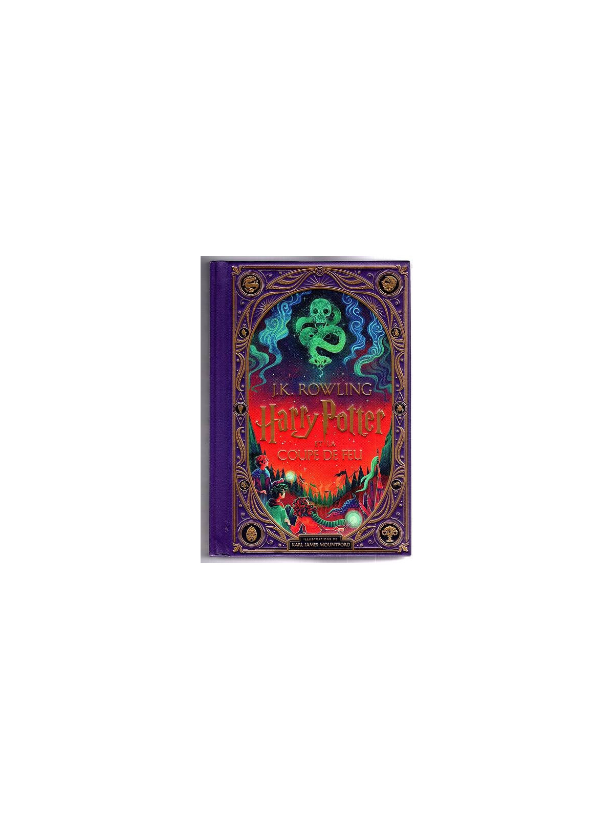 le livre de J. K. Rowling / Karl James Mountford : Harry Potter 4 : Harry Potter et la coupe de feu est en stock à ciel rouge