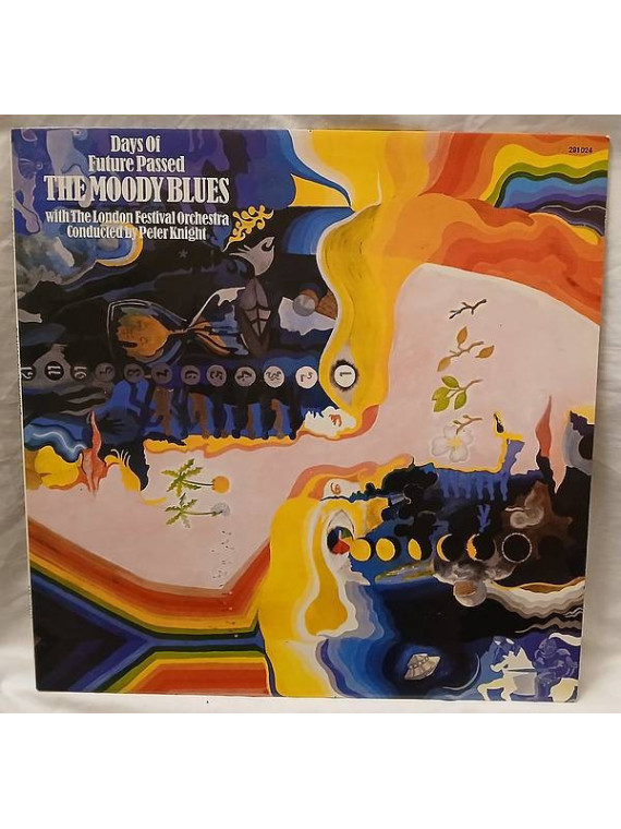 Le vinyle de The moody blues : Days of future passed est disponible à Ciel rouge, disquaire indépendant à Dijon