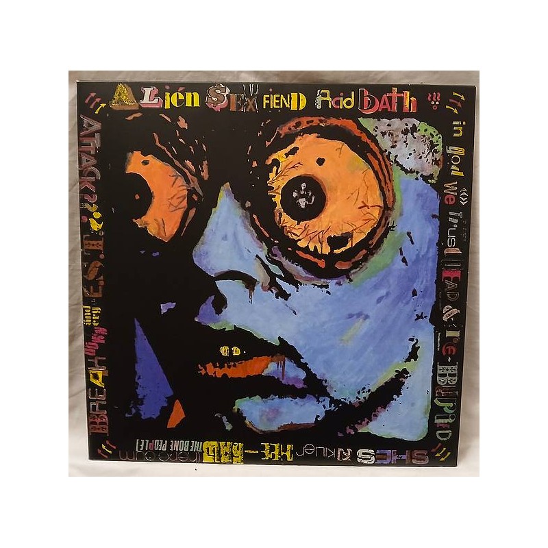 Le vinyle de Alien sex fiend : Acid bath est disponible à Ciel rouge, disquaire indépendant à Dijon