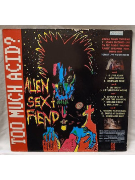 Le vinyle de Alien sex fiend : Too much acid est disponible à Ciel rouge, disquaire indépendant à Dijon