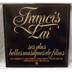 Le vinyle de Francis Lai : Ses plus belles musiques de film est disponible à Ciel rouge, disquaire indépendant à Dijon