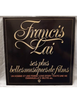 Le vinyle de Francis Lai : Ses plus belles musiques de film est disponible à Ciel rouge, disquaire indépendant à Dijon