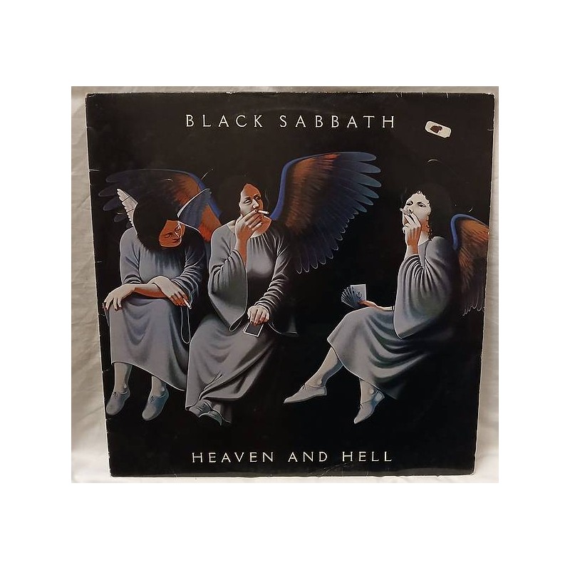 Le vinyle de Black sabbath : Heaven and hell est disponible à Ciel rouge, disquaire indépendant à Dijon