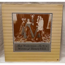 Le vinyle de Rick Wakeman : The six wives of Henry VIII est disponible à Ciel rouge, disquaire indépendant à Dijon