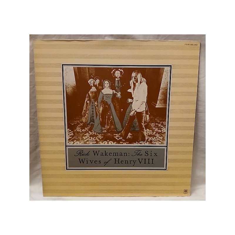 Le vinyle de Rick Wakeman : The six wives of Henry VIII est disponible à Ciel rouge, disquaire indépendant à Dijon