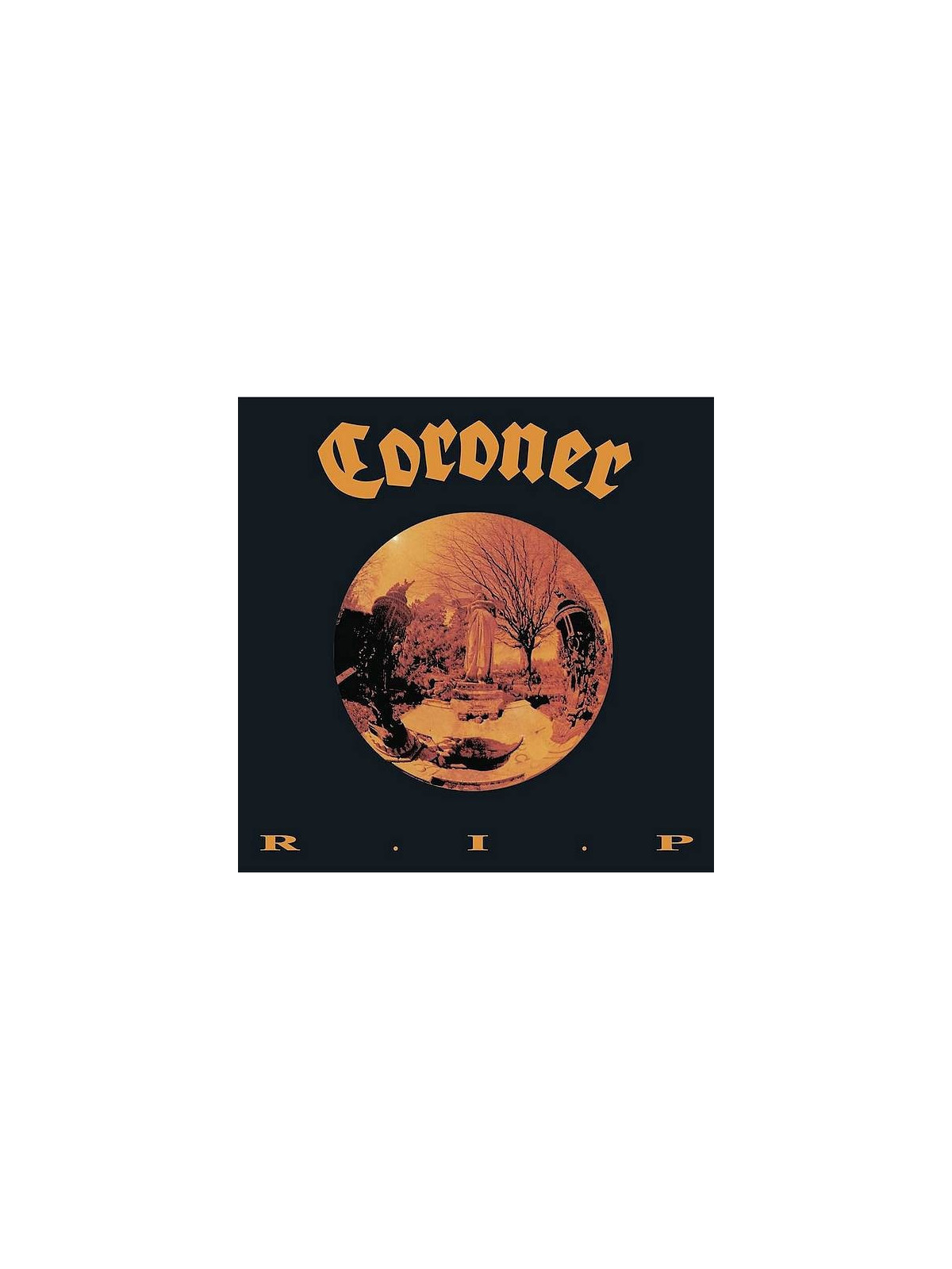 Le disque de  Coroner : R.I.P. est disponible en vinyle à Ciel rouge, disquaire à Dijon