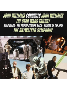 Le disque de John Williams : The star wars trilogy est disponible en vinyle à Ciel rouge, disquaire à Dijon