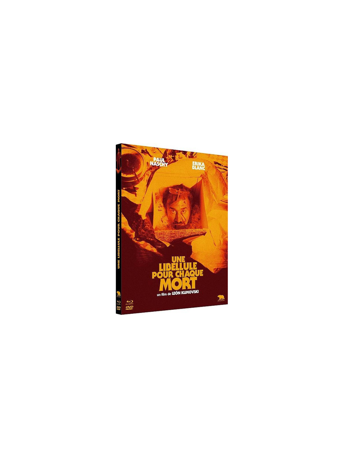 Le combo blu-ray Dvd policier Une libellule pour chaque mort de Leon Klimovsky est disponible à Ciel rouge Dijon