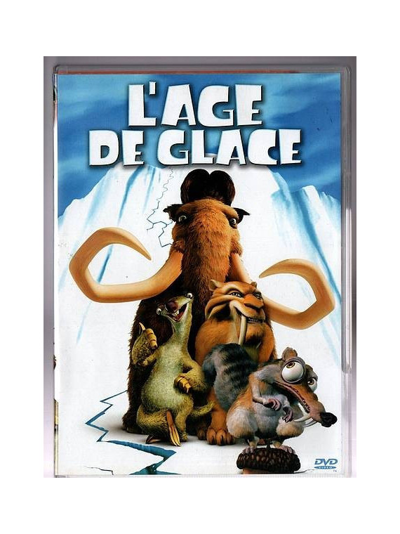 Le film de Carlos Saldanha & Chis Wedge : L’âge de glace est en stock en dvd à la boutique Ciel rouge à Dijon