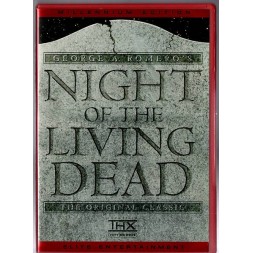 Le film de George A. Romero : Night of the living dead est en stock en dvd à la boutique Ciel rouge à Dijon