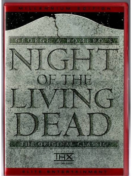 Le film de George A. Romero : Night of the living dead est en stock en dvd à la boutique Ciel rouge à Dijon