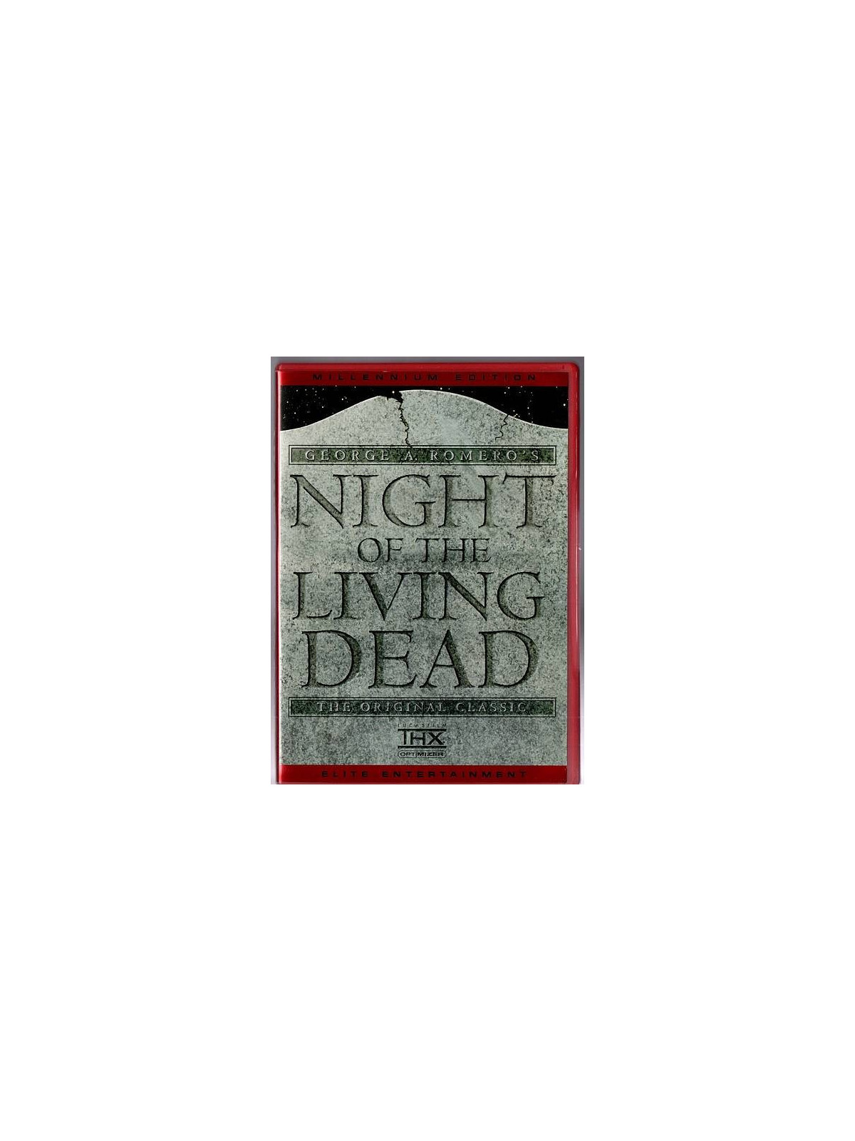 Le film de George A. Romero : Night of the living dead est en stock en dvd à la boutique Ciel rouge à Dijon