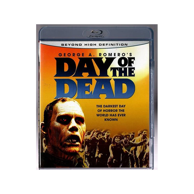 Le film de George A. Romero : Day of the dead est en stock en blu-ray à la boutique Ciel rouge à Dijon