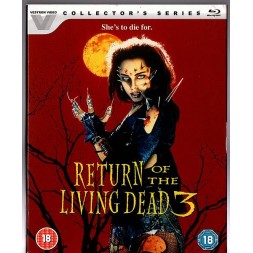 Le film de Brian Yuzna : Return of the living dead 3 est en stock en blu-ray à la boutique Ciel rouge à Dijon