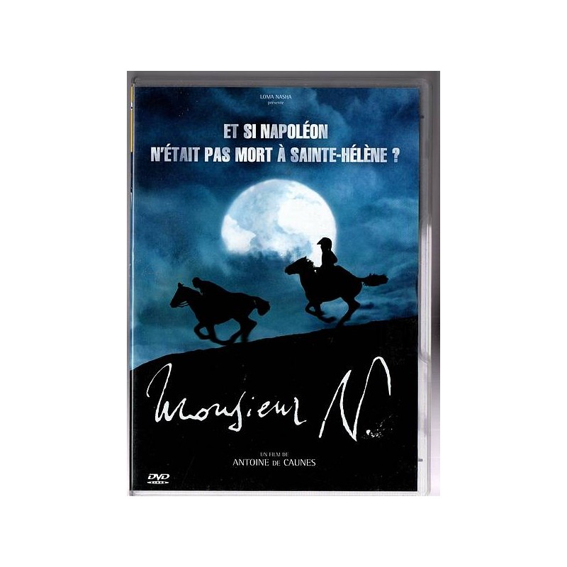 Le film de Antoine De Caunes : Monsieur N. est en stock en dvd à la boutique Ciel rouge à Dijon