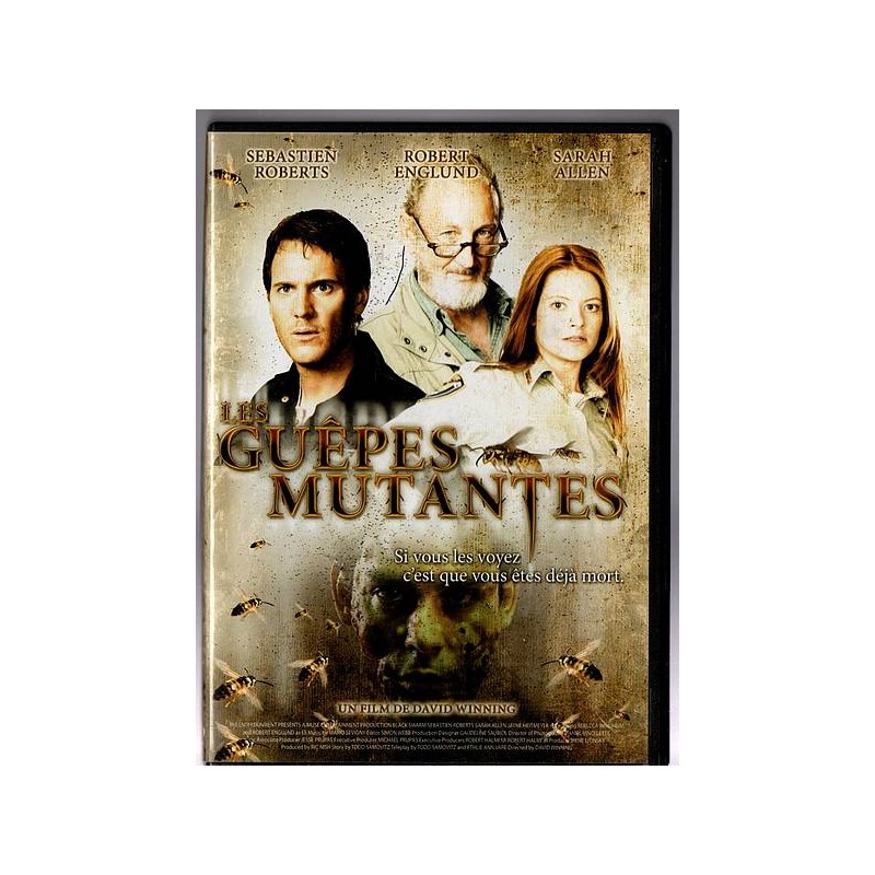 Le film de David Winning : Les guêpes mutantes est en stock en dvd à la boutique Ciel rouge à Dijon