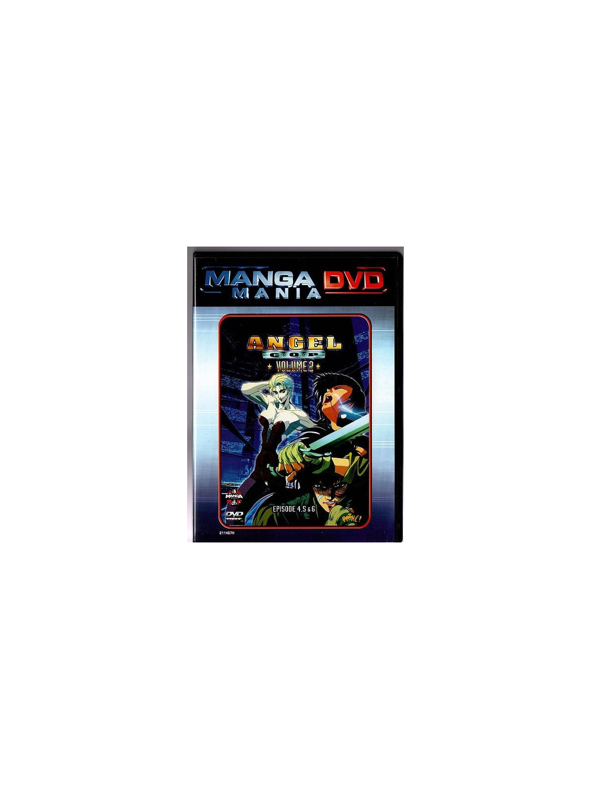 Le film de Angel cop volume 2 est en stock en dvd à la boutique Ciel rouge à Dijon