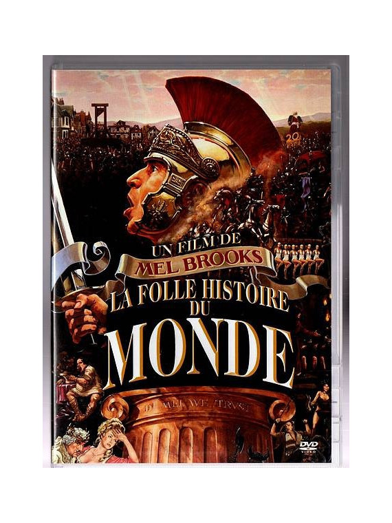 Le film de Mel Brooks : La folle histoire du monde est en stock en dvd à la boutique Ciel rouge à Dijon