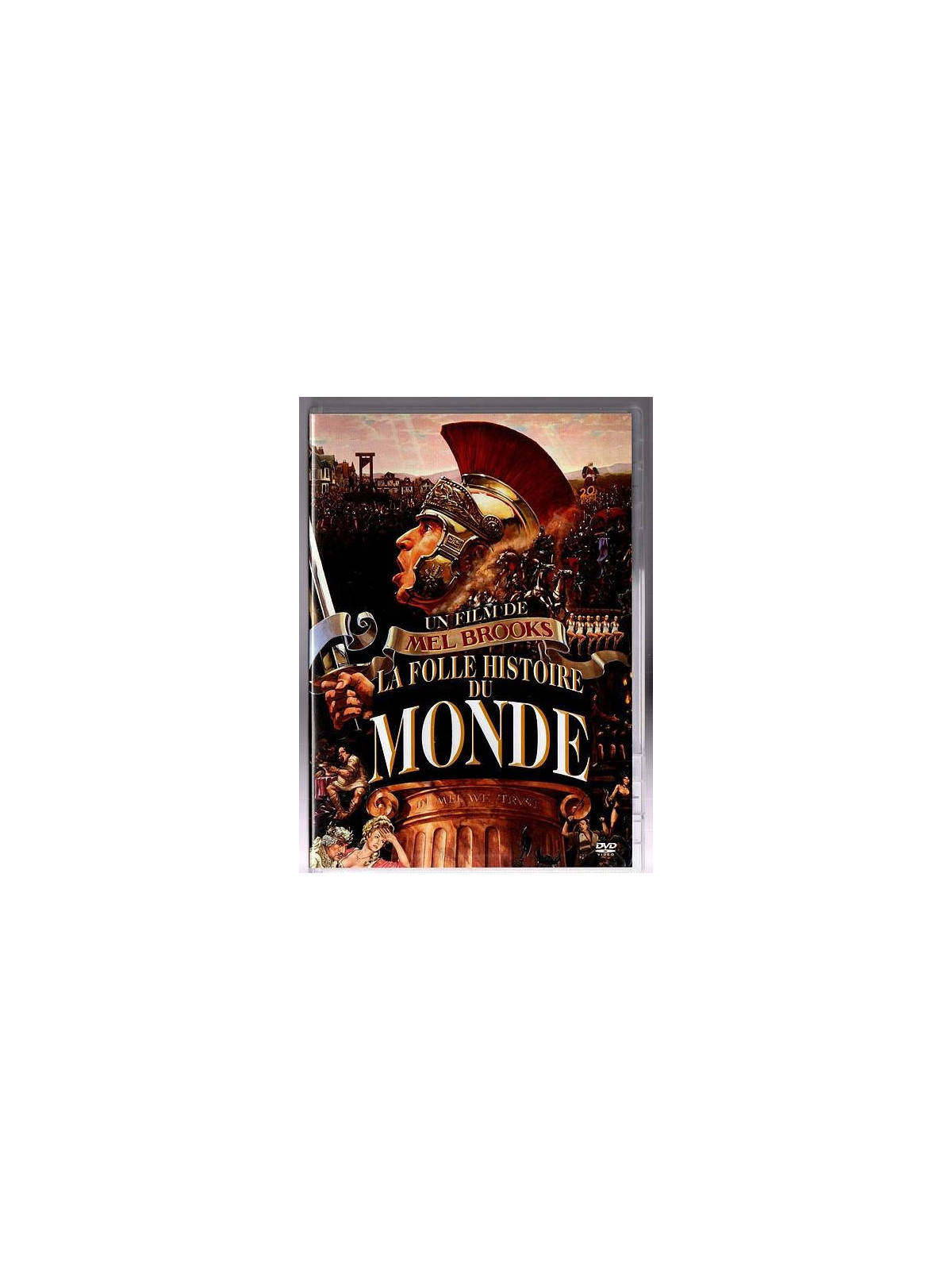 Le film de Mel Brooks : La folle histoire du monde est en stock en dvd à la boutique Ciel rouge à Dijon