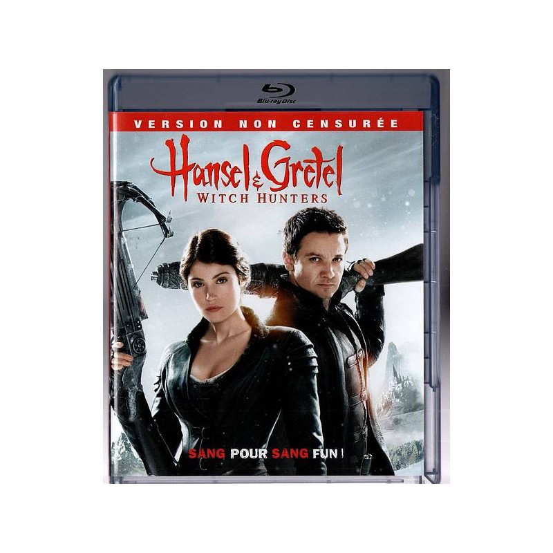 Le film de Tommy Wirkola : Hansel & Gretel – witch huntersest en stock en blu-ray à la boutique Ciel rouge à Dijon