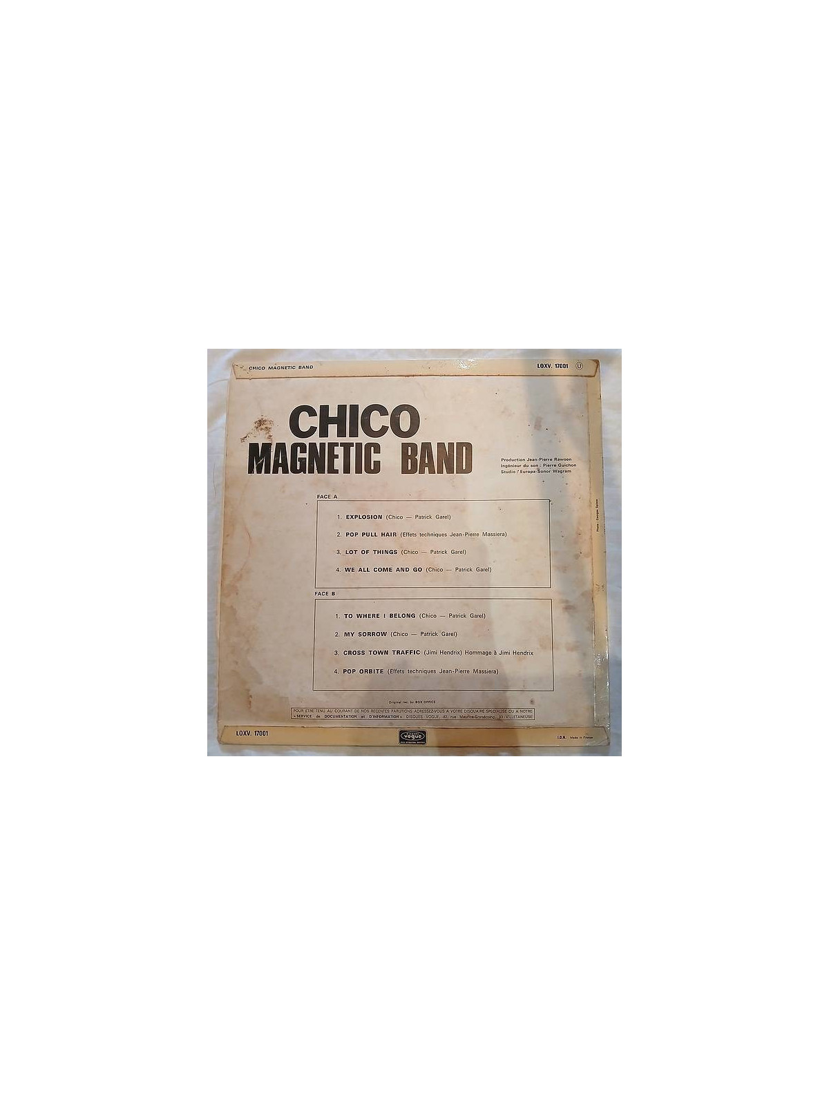 Chico magnetic band : Chico magnetic band (12’’ vinyl)