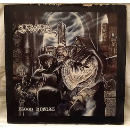 Le disque de Samael : Blood ritual est disponible en vinyle à Ciel rouge, disquaire à Dijon